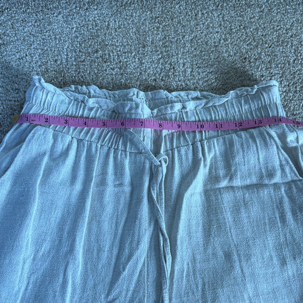 Casual Cream Drawstring Pants - Picture 5 of 5